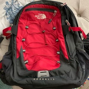 The North face Borealis Red Backpack